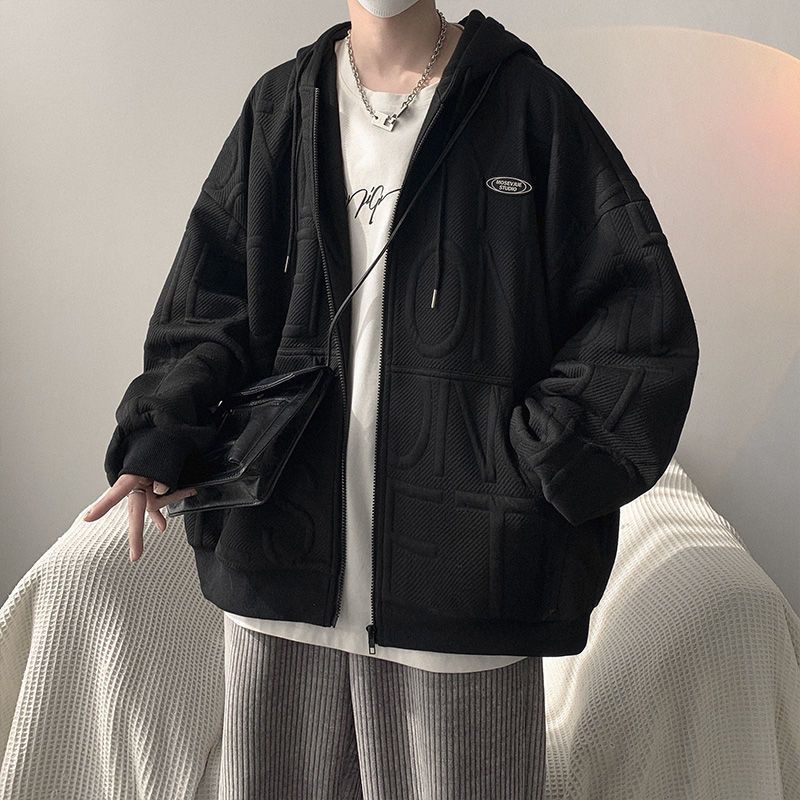 Streetwear Brand Hong Kong - الترفيه فضفاض هونغ كونغ نمط الذكور