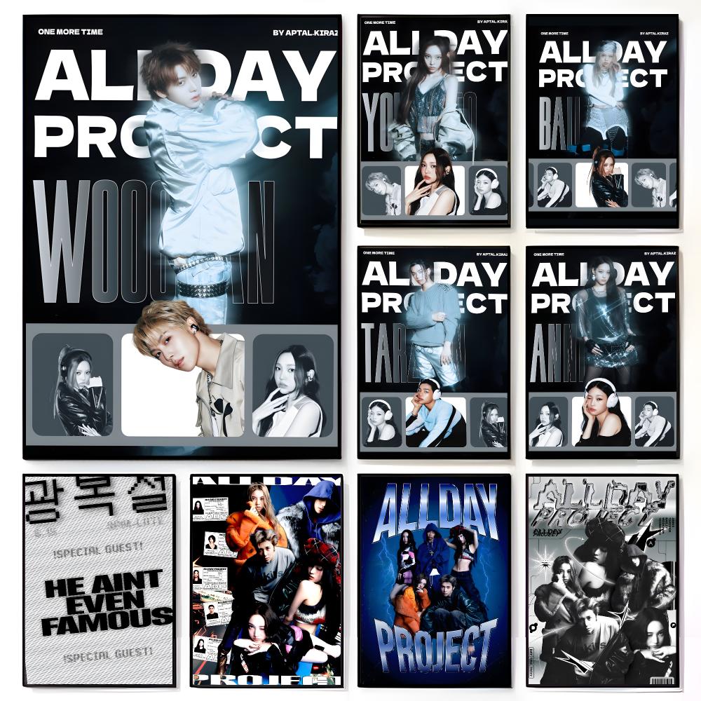 Streetwear Brand Poster - ملصق ماركة أزياء الشارع A-ALLDAY PROJECT،