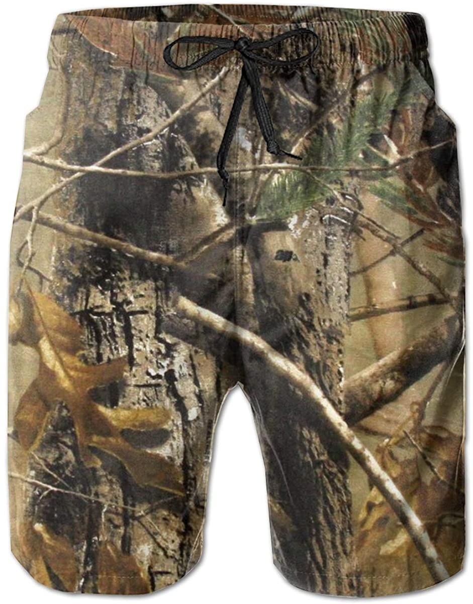 A Bathing Ape Camo - سروال سباحة مموه من البوليستر Realtree
