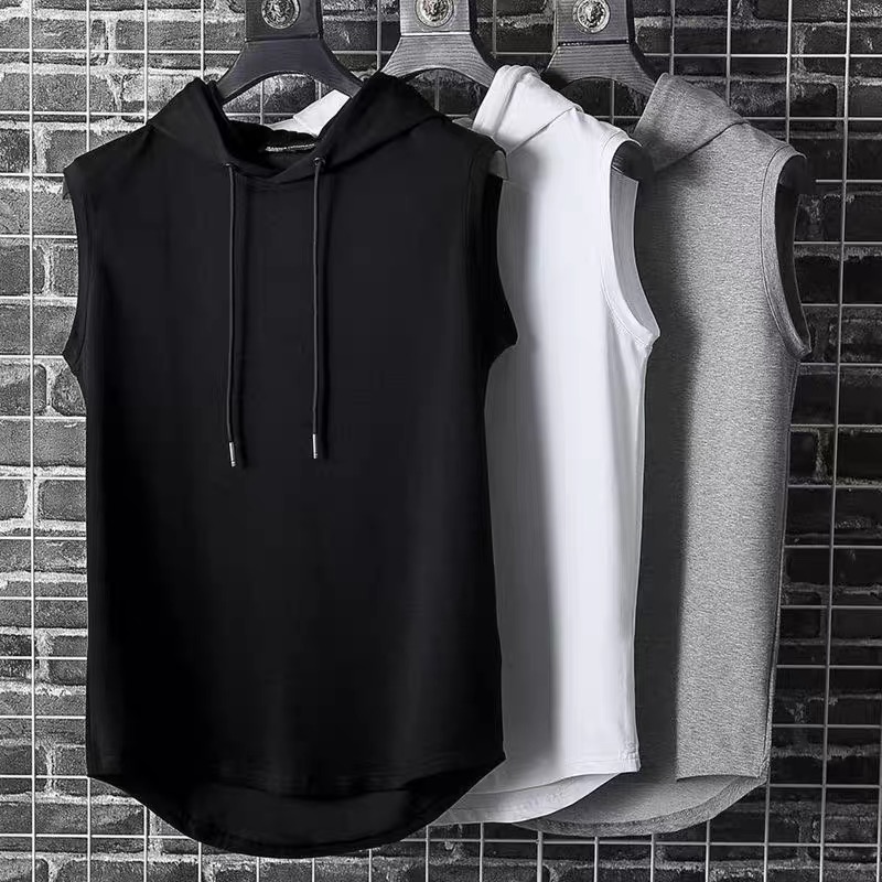 Streetwear Brand Hong Kong - سترة رجالية بدون أكمام على طراز