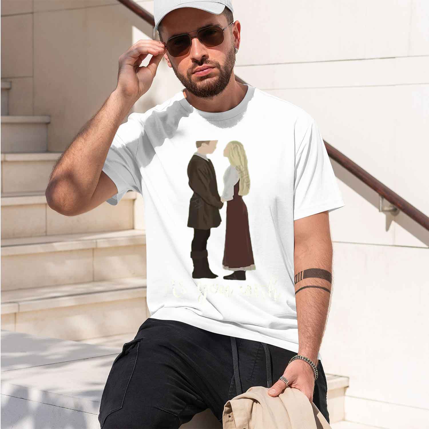 تي شيرت AS WISH للرجال بتصميم  - مراجعة Streetwear Brand Model وسعره