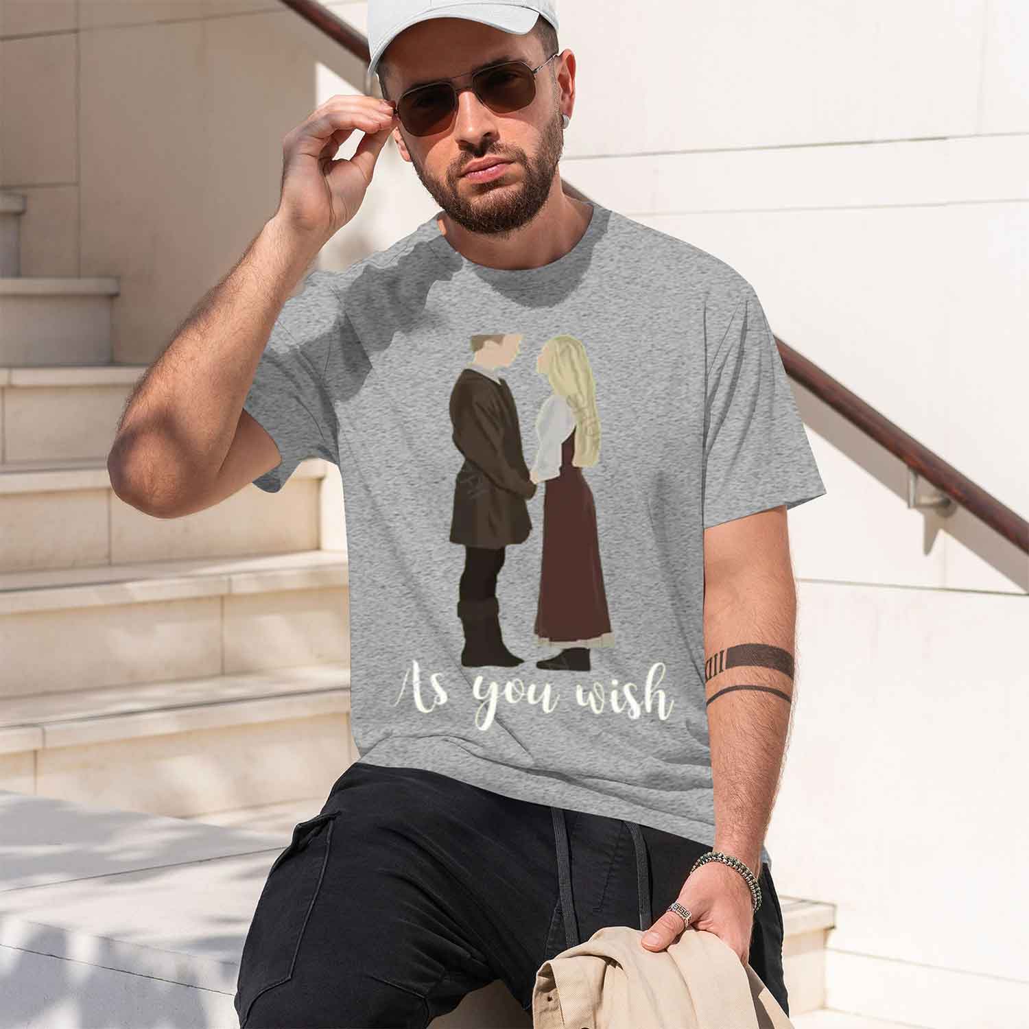 تي شيرت AS WISH للرجال بتصميم  - مراجعة Streetwear Brand Model وسعره