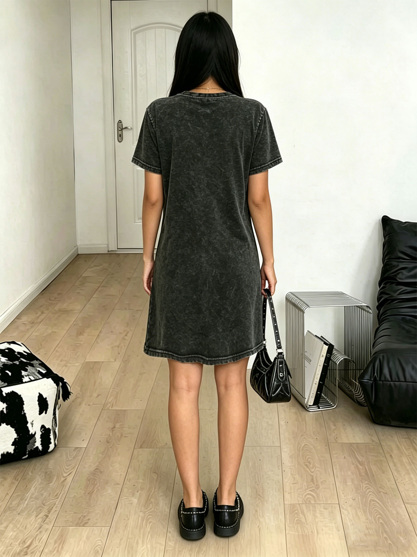 فستان تي شيرت نسائي بتصميم ريت - مراجعة Japanese Brand Streetwear Vintage وسعره