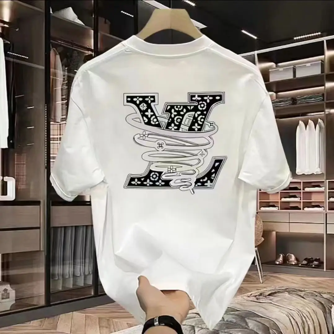 تي شيرت رجالي فاخر من القطن ال - مراجعة Streetwear Clothing Brands وسعره
