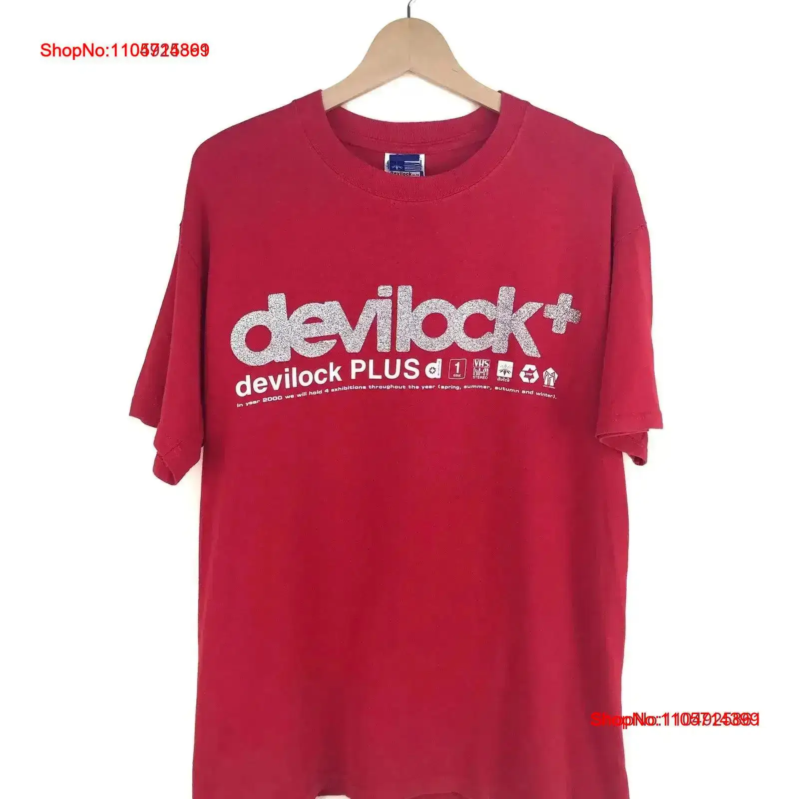 تي شيرت DEVILOCK PLUS بتصميم ع - مراجعة Japanese Brand Streetwear Vintage وسعره
