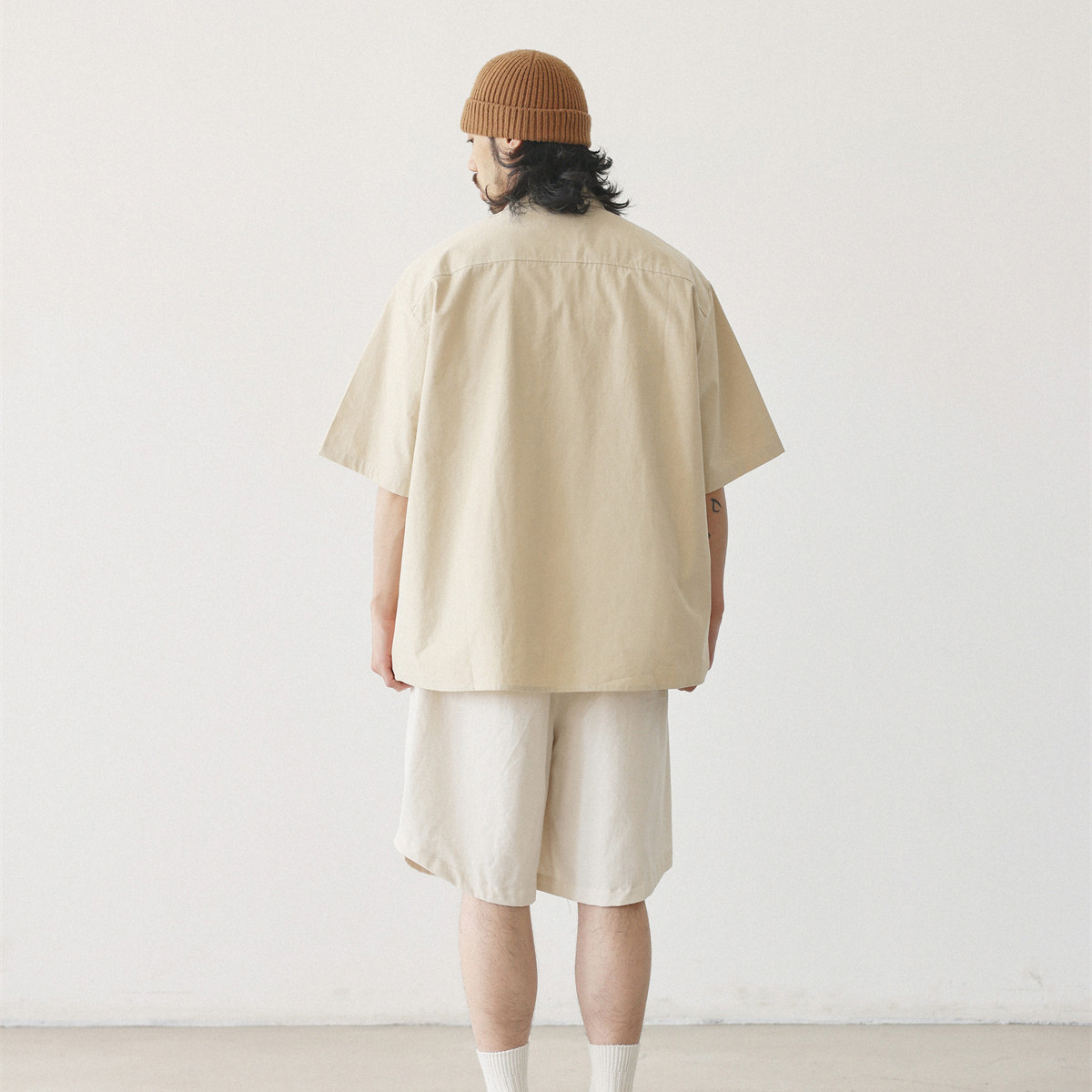 قمصان رجالية يابانية عصرية بطب - مراجعة Japanese Brand Streetwear Vintage وسعره
