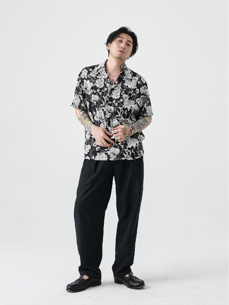 قميص رجالي ياباني عتيق جرافيك  - مراجعة Japanese Brand Streetwear Vintage وسعره