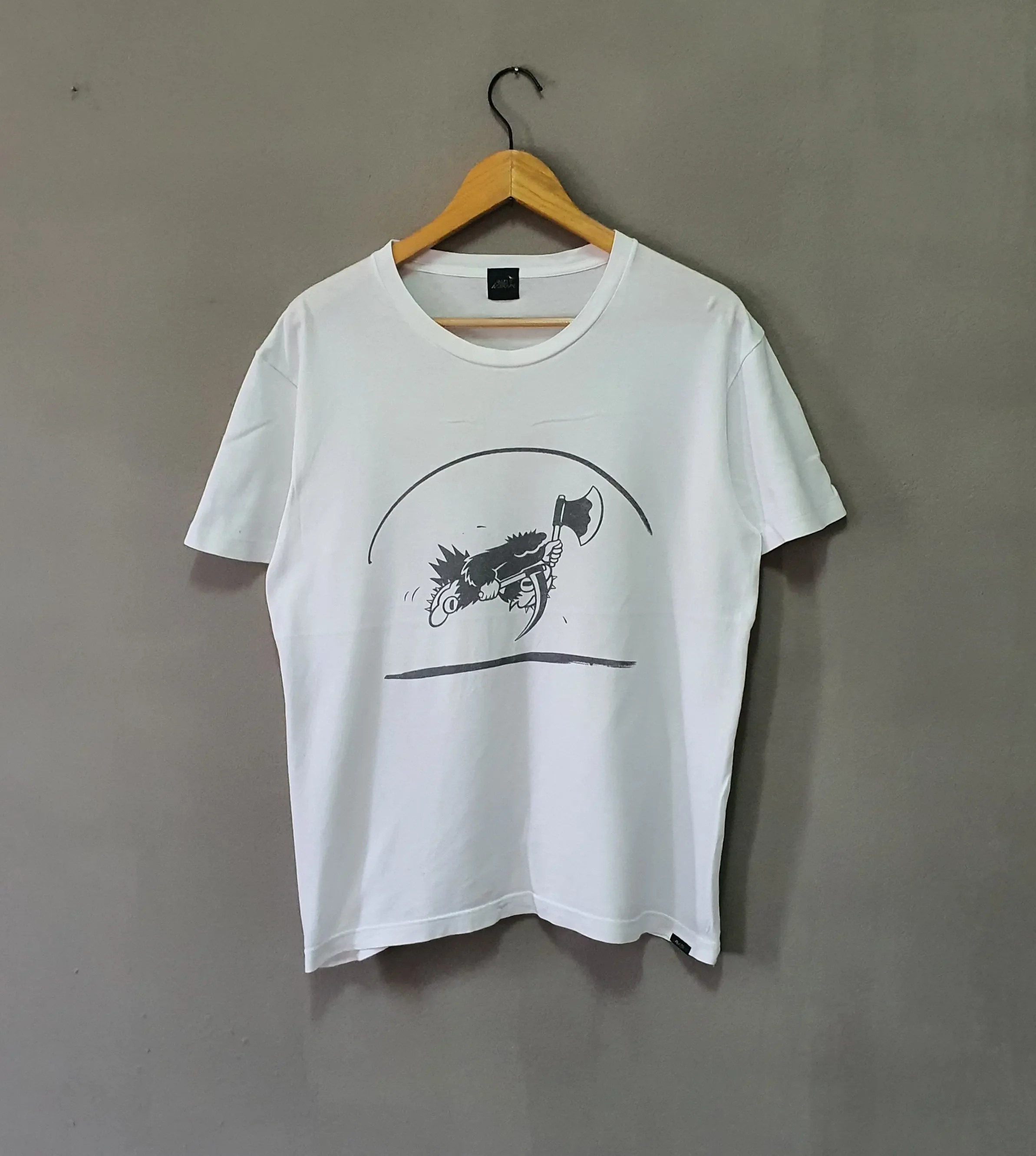 تي شيرت عتيق بطبعة LAD MUSICIA - مراجعة Japanese Brand Streetwear Vintage وسعره
